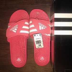 Adidas Pink Slides